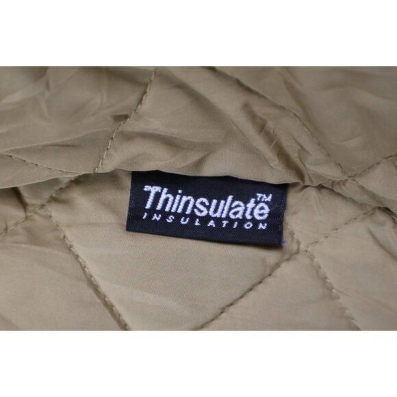 LL Bean Barn Chore Field Jacket Coat Mens XL Green Thinsulate Quilted Lining - Picture 9 of 13